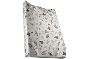 The Gilded Bird Wedge Baby Changing Mat w/Raised Sides, Change Pad, 69cm x 44cm, Extra Thick, Wipeable (Woodlands)
