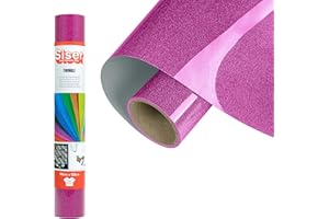 Siser® Twinkle Pink Rosa, 30cm x 0,5mt Vinile Termotrasferibile Termoadesivo Glitter Riflettente per la Personalizzazione dei Tessuti, Abbigliamento e Accessori, Hobby creativi, Facile da Tagliare