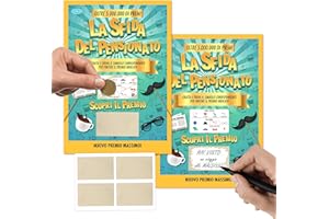 KAÏDENSÏ Gratta e Vinci Personalizzato Scherzo - La Sfida del Pensionato - Idea Regalo Pensione Uomo Originale - Idee Regali Divertenti per Pensionati - Scherzi Originali Gadget Divertente