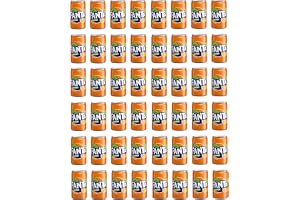 48 x Fanta Mini orange apelsinlemonad burk 150 ml 100 % italienska apelsiner läsk