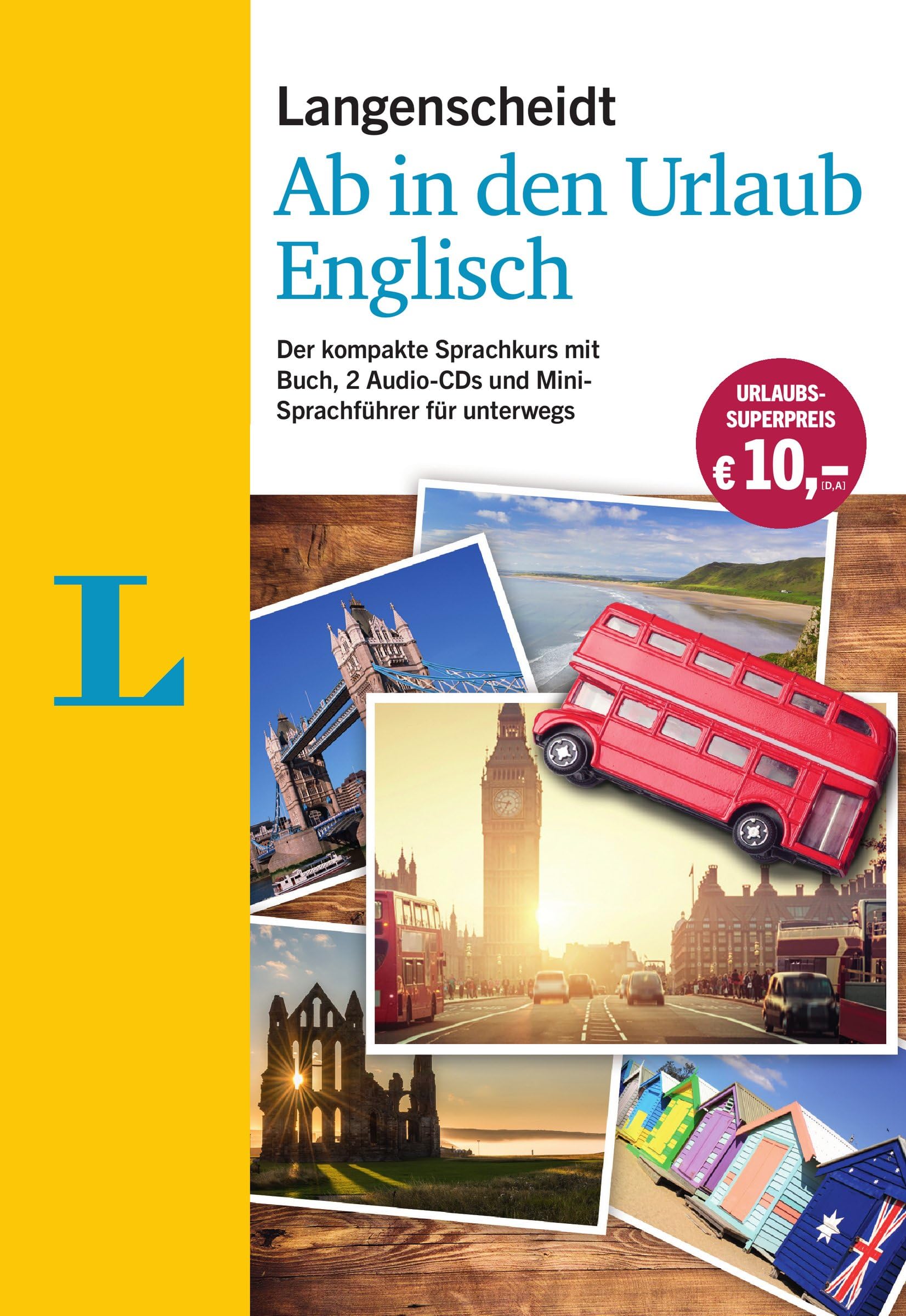 Langenscheidt Ab in den Urlaub - Englisch - Sprachtraining für die Reise: Der kompakte Sprachkurs mit Buch, 2 Audio-CDs…