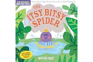 Indestructibles: Itsy Bitsy Spider: Chew Proof - Rip Proof - Nontoxic - 100% Washable (Book for Babies, Newborn Books, Safe to Chew)