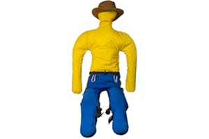 Dönges Anreitpuppe Pferdinand (Einreithilfe Anritterleichterung Einreitdummy Jungpferde Einreiten Pferdeausbildung Einreitpuppe Jungpferdeausbildung Anreiten Pferdinand Dummy) Größe: 180 cm