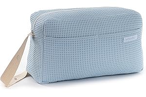 Mi Bollito Baby Stroller Bag Practical Stylish Multifunctional Large Capacity Organiser Bag Made in Spain (Light Blue)