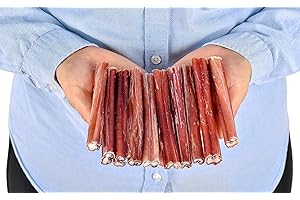 LOVELY DOG Nerfs de bœuf (10 pièces) | Friandise pour chien | nerfs de bœuf | article à mâcher pour chien | os à mâcher | os pour chien de grande taille