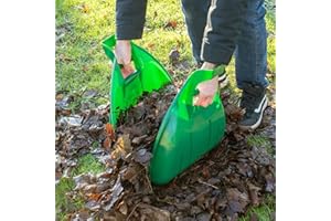 Hardys Leaf Grabbers Set - Heavy-Duty Leaf Collector Grabbers | Lightweight Easy-Use Garden Leaf Collector | Leaf Picker for Grass, Hedge Clippings, Ideal for Autumn/Winter
