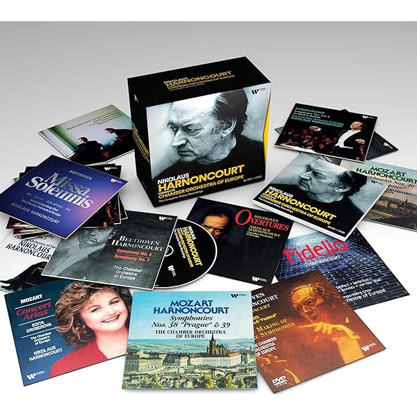 クラシック Harnoncourt Sacred Masterworks 9CD Nikolaus Harnoncourt – Mozart: Complete Sacred Works – 13 x CD