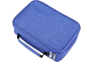 Kesote Astuccio per Matite con 72 Scomparti Portapenne con Grande Capacità Ideale per Scuola, Ufficio, Casa o Studio Astuccio con Cerniera Lampo