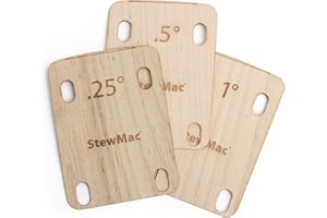 STEWMAC Calzos de Guitarra Conformados - Set de 3