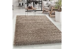 Carpetsale24, Dywan z długim włosiem do salonu Ciemnoszary 240x340 cm jednokolorowy, dywan shaggy, dywan do salonu, sypialni, puszysty i miękki