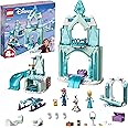 LEGO Disney Princess Il paese delle Meraviglie Ghiacciato di Anna ed Elsa, Castello di Frozen con 6 Mini Bamboline 43194