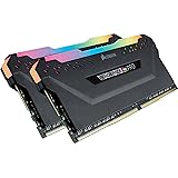 Corsair Vengeance RGB PRO 16GB (2x8GB) DDR4 3600MHz C18 XMP 2.0 Enthusiast RGB LED-Beleuchtung Speicherkit - schwarz