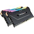 Corsair Vengeance RGB PRO 16GB 2x8GB DDR4 3000MHz C15 LED Desktop Memory Black, Model:CMW16GX4M2C3000C15, RGB PRO - Black