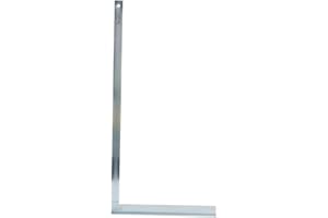 Dönges Profi Schlosserwinkel mit Anschlag, 750 x 380 mm, rostfrei & verzinkt aus Stahl | Für genaues Arbeiten im Metallbau, Werkstattbereich| 90 Grad Winkel mit Anschlag, Anschlagwinkel Metall