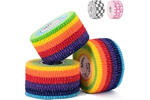 Barbell UP Antidérapante Bande de Pouce – Adhésif Ruban pour Cross Training, Yoga, Gym, Musculation, Weightlifting, Powerlifting, Fitness, Deadlift, Hook Grip Cotton Thumb Tape