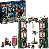 LEGO Harry Potter Ministero della Magia, Modellino da Costruire Modulare con 12 Minifigure, Giochi per Bambini, Bambine, Raga