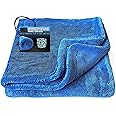 Sudz Budz® Premium Twisted Loop Microfibre Car Drying Towel XXL 1200GSM | 90 x 60cm, Fast Streak-Free Drying, Ultra-Soft, Super Absorbent Cleaning Cloth | Thick, Dual-Sided, Edgeless, No Scratch Towel
