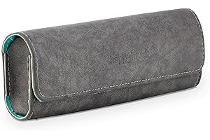 happybrush® Wodoodporne etui na szczoteczki do zębów do ochrony podczas podróży | szczoteczka do zębów, etui podróżne, szare (kompatybilne z elektrycznymi szczoteczkami do zębów firmy Philips, Braun & Oral-B)