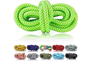 Ganzoo PPM Seil 5 Meter, Tauseil, Hunde-Leine, Halsband, Takeln, Polypropylen Multifilem Rope, 10mm Stärke, Grün-Türkis