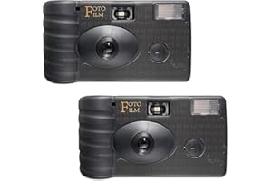 GOVLAX GROUP Fotofilm Plus Pro Disposable Camera Single Use Film Ultramax 400 27 Exposure Flash - 2 pack