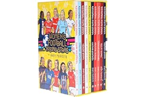 Women’s Football Rising Stars 10 Book Box Set Featuring World Class Football Players: Leah Williamson, Aitana Bonmatí, Alessia Russo, Chloe Kelly, Sophia Smith and more