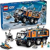 LEGO City Kutup Kaşifi Laboratuvar Kamyonu 60471-8 Yaş ve &Uuml;zeri Bilim Tutkunu &Ccedil;ocuklar i&ccedil;in Laboratuvar Kamyonu İ&ccedil;eren Yaratı