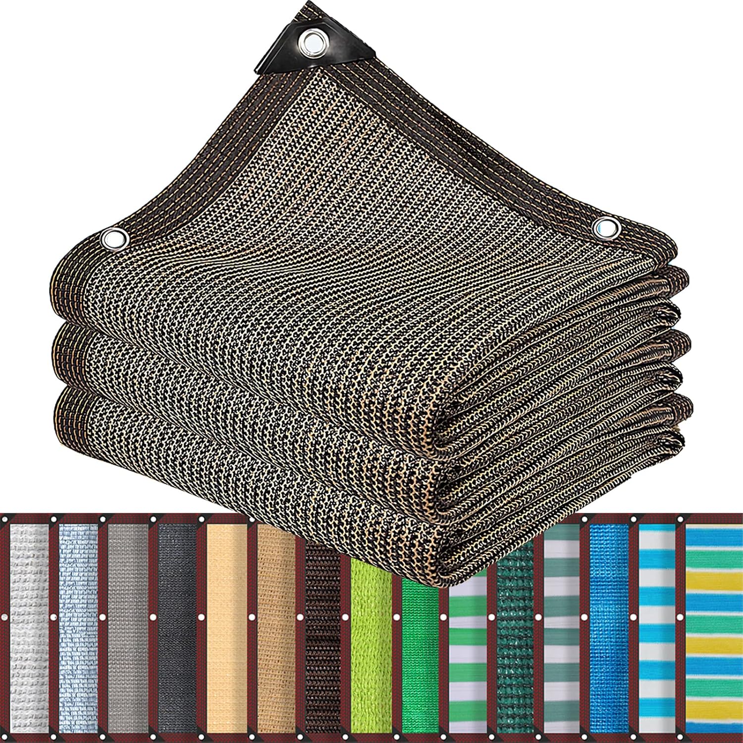 SDLLG Red de Sombra para Toldo Con 90% de Efecto de Sombreado - Protección UV 2x4M para Jardín - 8 Colores - Tela Resistente a la Temperatura