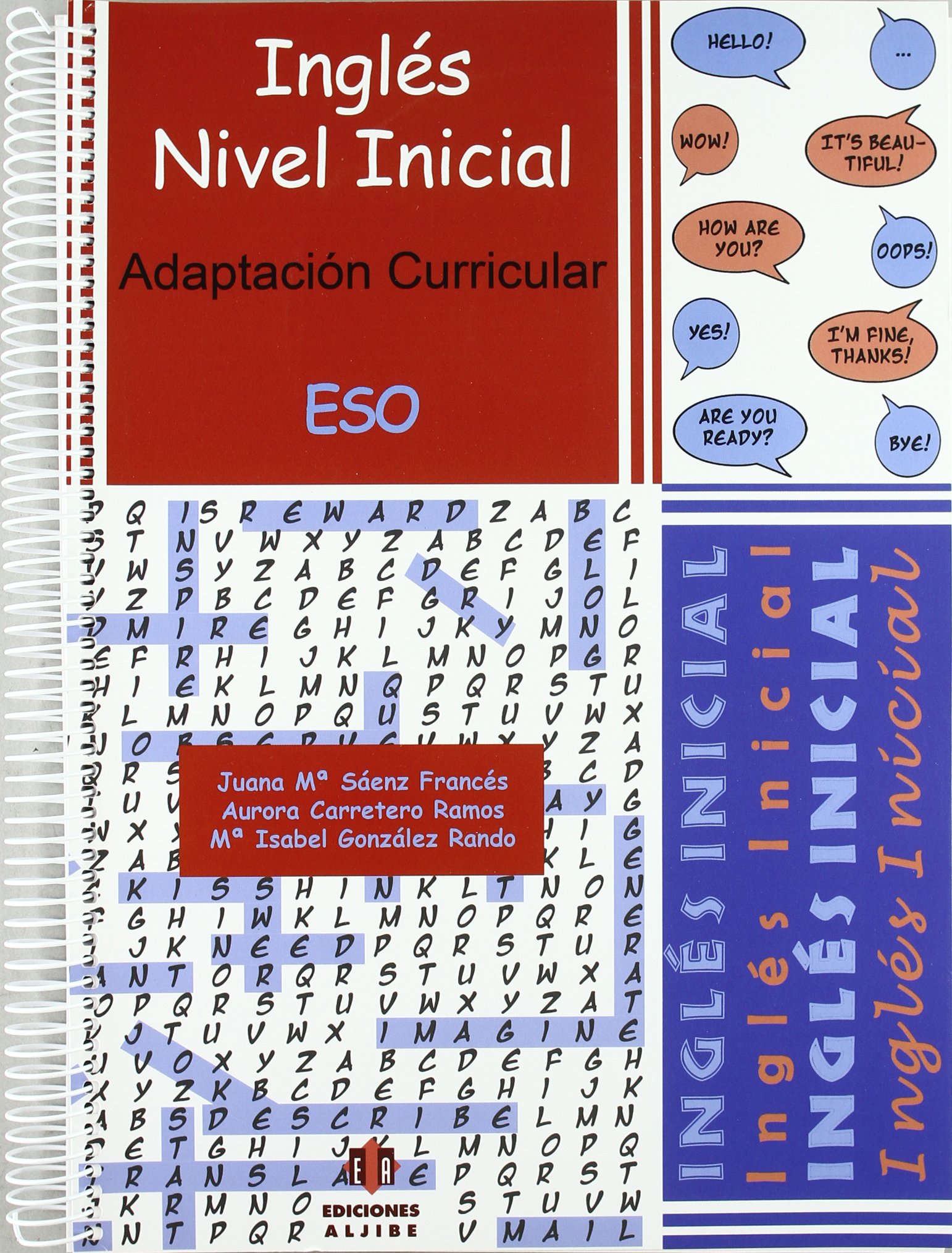 Inglés: Adaptación curricular. Nivel inicial. E.S.O