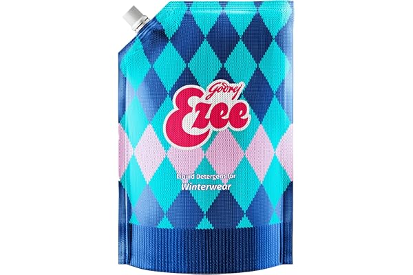 Godrej Ezee Liquid Detergent for Semi-automatic and Top Load Washing - 3.2 kgs Pouch, for Winter Wear Added Conditioner No Soda Formula