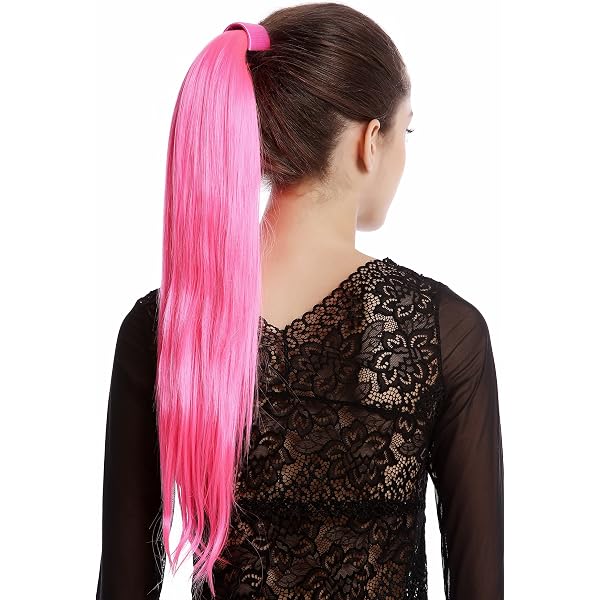 Ombré Pferdeschwanz Haarverlängerung – Synthetisch, Gewellt, Hitzebeständig, 20 Zoll, Mit Clip