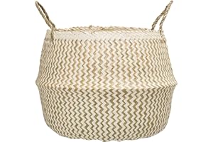 Bloomingville Cesta de hierba marina natural