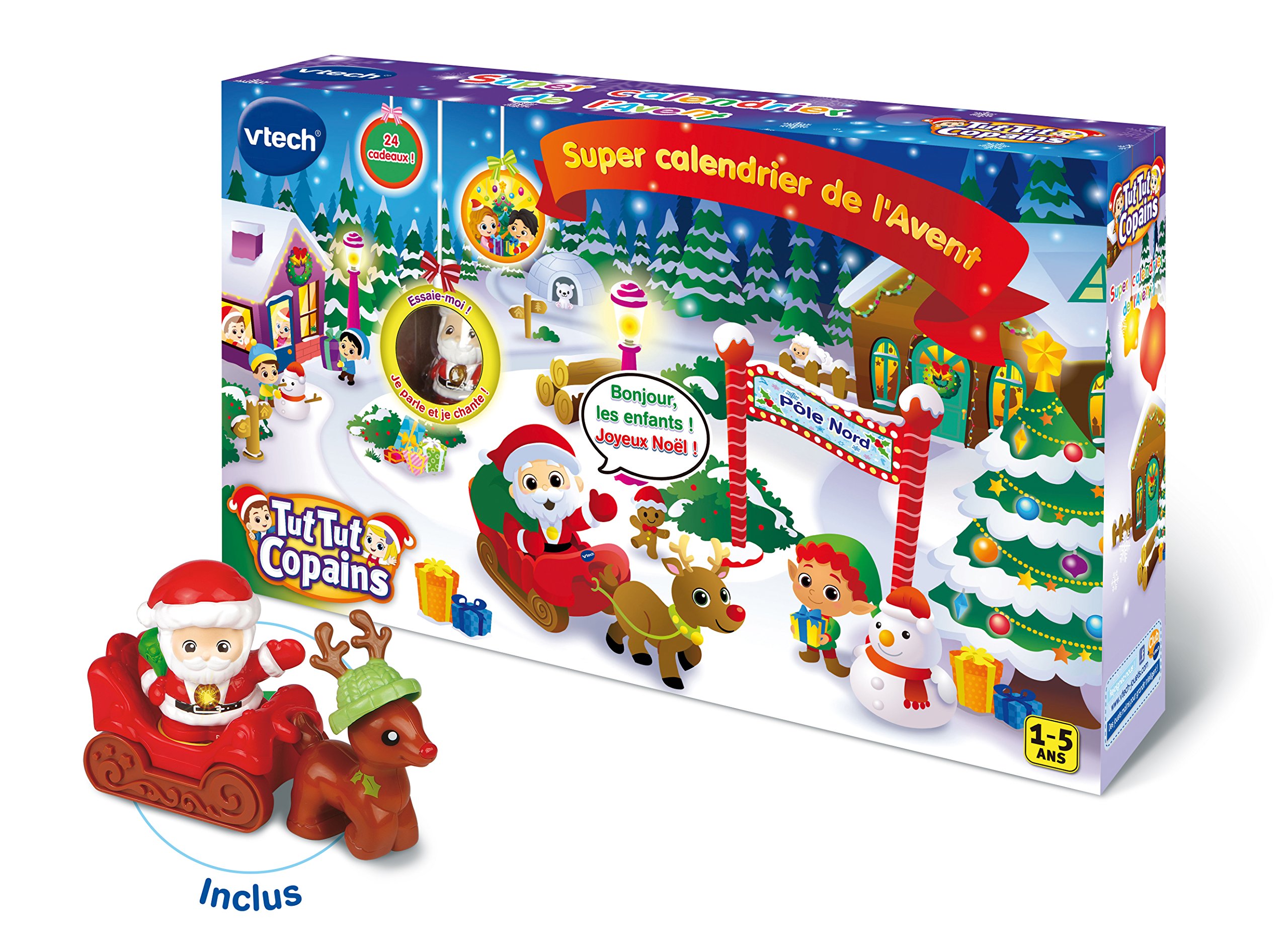 Calendrier De L Avent Tut Tut Animo Leclerc