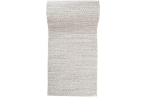 ‎MAZOVIA Mazovia Teppich Läufer Flur - Modern Teppichläufer - Kurzflor Flurläufer für Vorzimmer, Schlafzimmer, Küche - ÖKO-TEX Zertifiziert - Meterware - Grau - 80 x 400 cm