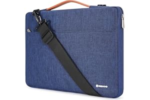 NIDOO 15,6 Pouces Sacoche Ordinateur Portable Imperméable Sac à Main Bandoulière Housse Protection Mallette pour 15.6" IdeaPad 3i/Legion Slim 7/ThinkPad T15 T15g P15s E15 L15/16.1" Acer Swift 3