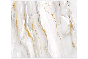 murando Carta da parati Pietra 400x280 cm Fotomurali in TNT Murale alla moda Decorazione da Muro XXL Poster Gigante Design Carta per pareti Marmo Astratto Effetto 3D bianco f-C-0459-a-a