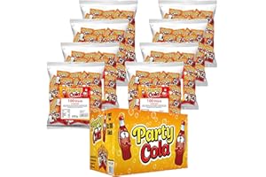 VONTEK Frucht Gummibärchen Cola Mix 800 Stück - Wurfmaterial für Karneval und Fasching - Minibeutel einzeln verpackt - Süßigkeiten, Gummibärchen Großpackung - 5,44kg