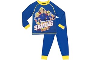 FIREMAN SAM Feuerwehrmann Sam Jungen Schlafanzug