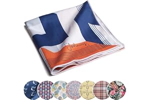 Johans® Paño de microfibra XXL para la limpieza de smartphone, tableta, gafas, pantalla, cámara, paño de pantalla, paño de limpieza para gafas, paño de limpieza, calidad óptica en 30 x 30 cm (Stages)