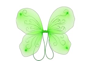 Zac's Alter Ego Fancy Dress Glitter Butterfly Fairy Wings Hen Do Accessories