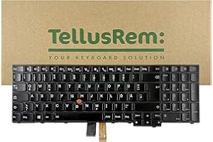 TellusRem ersatztastatur Deutsche Hintergrundbeleuchtung für Lenovo Thinkpad E531 T540 T540P T550 L540 W540 W550S W550 W541