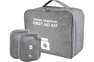 VEGENA Medikamenten Tasche für Reise - Medikamententasche Reise, 3 Stück Reiseapotheke Tasche Leer, Erste Hilfe Tasche, Große Kapazität Notfalltasche, Medizin Aufbewahrungstasche für Outdoor Zuhause Büro