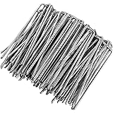 GardenMate 100 Verzinkte Erdanker 100mm lang aus galvanisiertem Stahldraht, 13mm breit, Ø 2,9mm