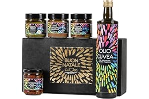 Cesto Regalo Gourmet Vegano con prodotti tipici dell'azienda agricola Cuvea - Confezione Vegan Assaggi di Liguria