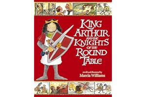 King Arthur and the Knights of the Round Table: Entertaining comic-strip retellings of exciting adventures from Arthurian myths and legends