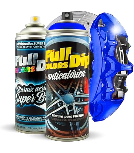 Vernice Alta Temperatura Gialla Per Pinze Freni - Resiste Fino A 800°C, Per Auto, Moto, Scooter E Barche