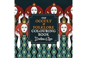 The Occult & Folklore Colouring Book /anglais: More than 50 intricate artworks to colour in
