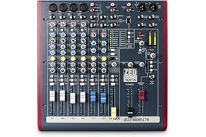 ALLEN & HEATH Allen Heath ZED60 – Allen-heath zed-60 10fx Table de mixage et enregistrement USB