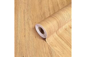 DIMEX LINE Film autocollant laminé CHÊNE MOYEN pour meubles en bois, cuisine, porte, table, mur - PVC Adhésif Film - Largeur du rouleau: 90 cm