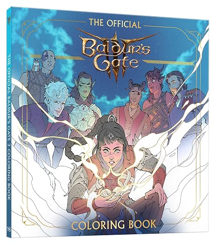 The Official Baldur's Gate 3 Coloring Book
