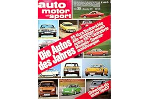 DAS GEBURTSTAGSGESCHENK HISTORISCHE ZEITSCHRIFTEN Echte, historische Zeitschrift von 1971 - Garantiert 54 Jahre alt - Personalisiertes Geschenk 54. Geburtstag Mann - Original aus Jahr 1971 - Die Geschenkidee für Männer - Auto Motor Sport 25/1971